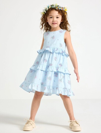 Lindex Sleeveless Dress   Blue   110