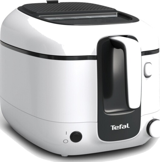 Tefal Super Uno FR3101 Frityrgryte - 1800W, 1,5kg kapasitet - Sort/Hvit