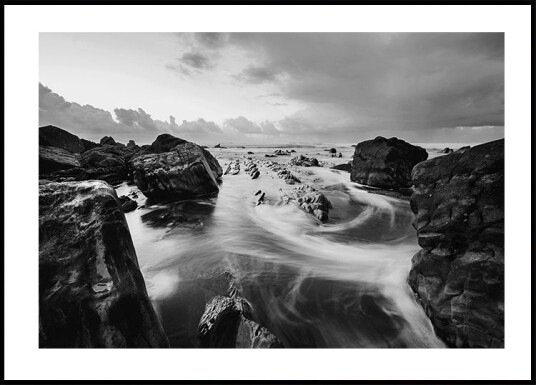 Stones On The Coast Plakat Plakat / 100x150cm