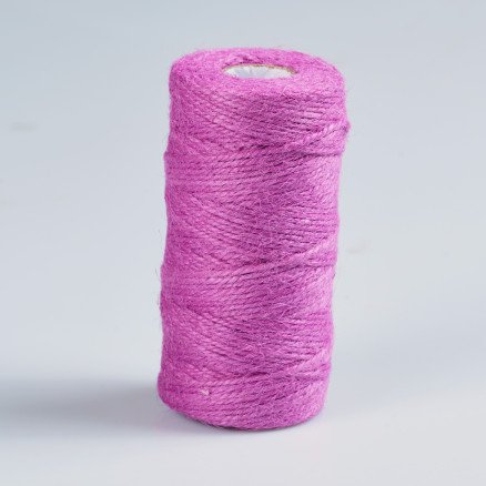 Infinity Hearts String/Jutesnor Lys lilla 2mm 100 meter