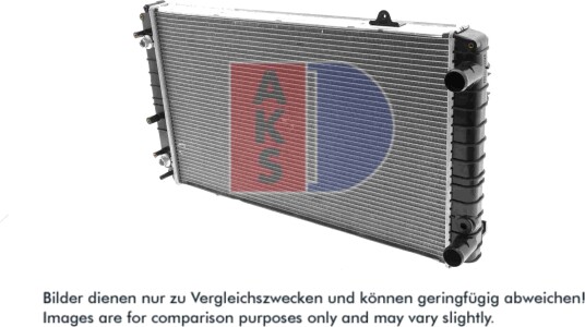 AKS DASIS 480380N Radiator motorkjøling