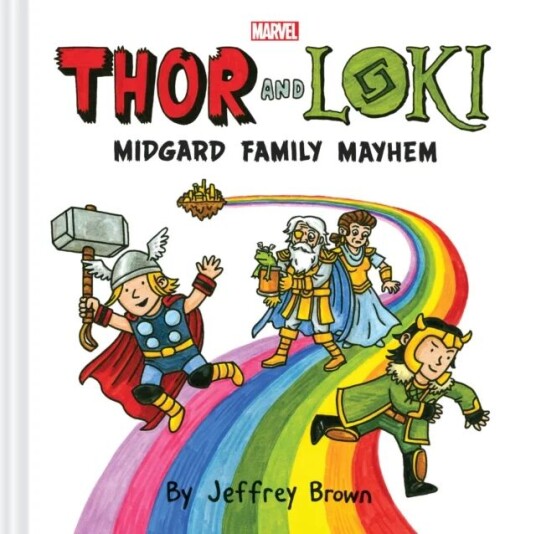 Thor and Loki av Jeffrey Brown
