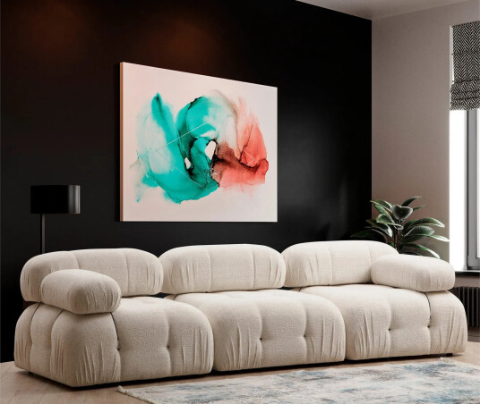 Belgin Boblende Sofa 3 seter Lysebeige