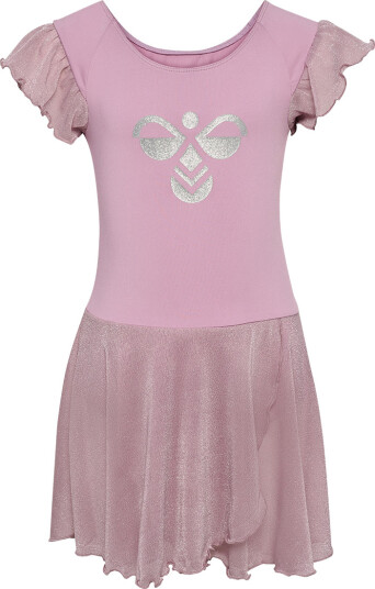 Hummel Hmljr Mix Glitter Dress Pink 134