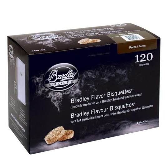 Bradley Røykebriketter av Pecan 120-pack Bradley Røykebriketter av Pecan 120-pack
