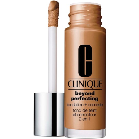 Clinique Beyond Perfecting Foundation + Concealer 30 ml Fuktighetsgivende CN 98 Cream Caramel