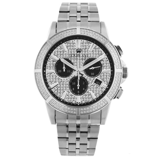 Louis XVI Majesté Out 1038-1 - Herre - 44 mm - Analog - Kvarts urverk - Safirglass