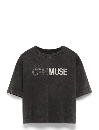 Copenhagen Muse Cmmuse-Tee - Black - M Copenhagen Muse Cmmuse-Tee - Black - M