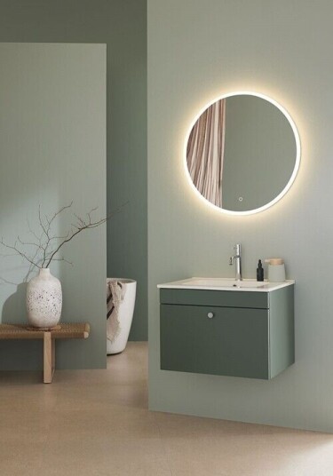 Hafa Servantskap Haze 600 60x46,5 cm med servant Grønn