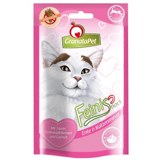 Granatapet Feinis Kattesnacks And & Kattemynte (50 G) Granatapet Feinis Kattesnacks And & Kattemynte (50 G)