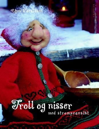 Troll nisser og engler med strømpeansikt (Innbundet) Pent brukt bok