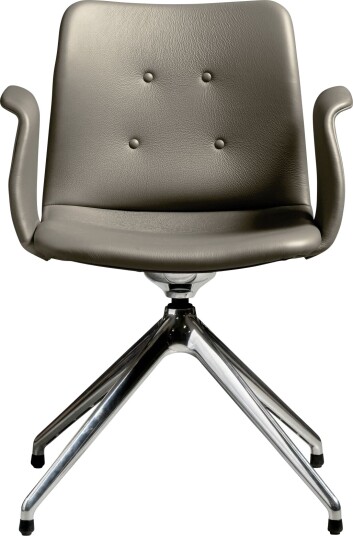 Sibast Furniture Bent Hansen Primum 4 stjerners Spisestuestol Polert stål/Zenso 3 214 Sibast Furniture Bent Hansen Primum 4 stjerners Spisestuestol Polert stål/Zenso 3 214