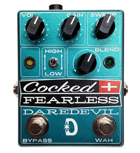 Daredevil Pedals Cocked & Fearless Distortion / Fixed Wah