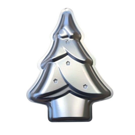 Kakeform Juletre Aluminum 25x33cm Kakeform Juletre Aluminum 25x33cm