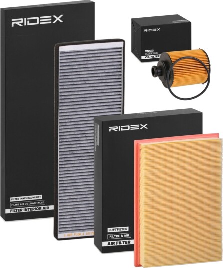 Filtersett RIDEX 4055F20227 Filtersett RIDEX 4055F20227