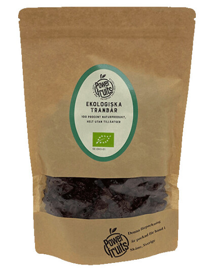 Økologiske tranebær, 500 g