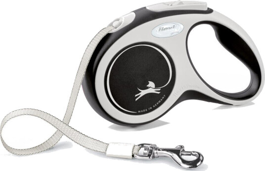 Flexi New Comfort Hundebånd S 5m Sort, Maks 15 Kg Flexi New Comfort Hundebånd S 5m Sort, Maks 15 Kg