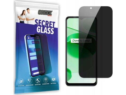 Grizzglass Grizzglass Secretglass Realme C35 Personvernglass