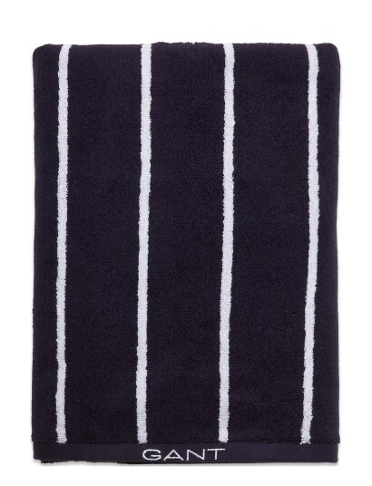 GANT Stripe Towel 50X70 Navy GANT EVENING BLUE 50X70