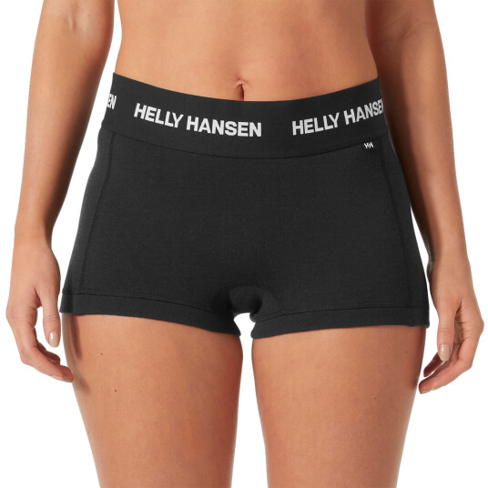 Helly Hansen HH Lifa® Merino Mellomvekt Boxershorts Dame Svart Grå XL