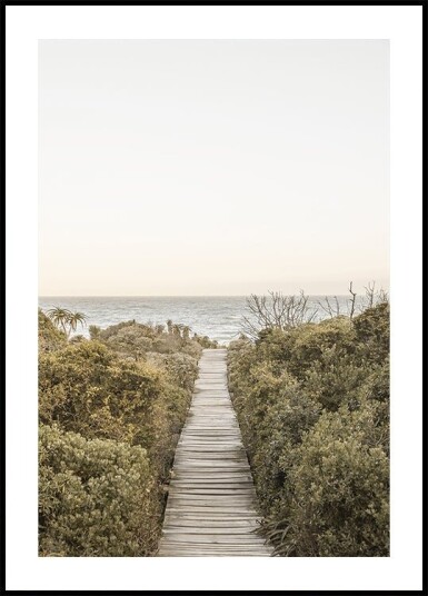 Pathway to Tranquility Poster Plakat / 70x100cm