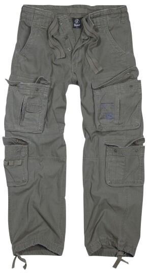 Brandit Cargo-bukser - Pure Vintage Bukser - M til 7XL - Herrer - olivengrønn