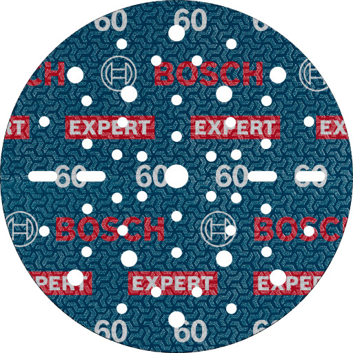 Bosch Slipeskive Ø150 mm, K60, 50 stk - Elektroverktøy Tilbehør