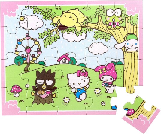 HELLO KITTY Puslespill i tre 20 brikker