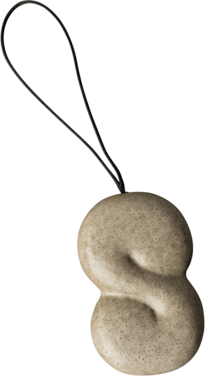 Dbkd Hanging Bun dekorasjon Beige