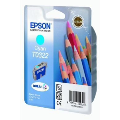 Epson Epson T0322 Blekkpatron cyan T0322 Epson Epson T0322 Blekkpatron cyan T0322