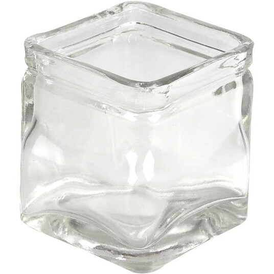T Lykt Creativ Company Firkantet 8 cm Str 7,5X7,5 cm 12 St/1 Pk