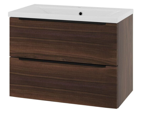 Linn Bad Mari D45cm Servantskap Valnøtt / 80cm LB-120808