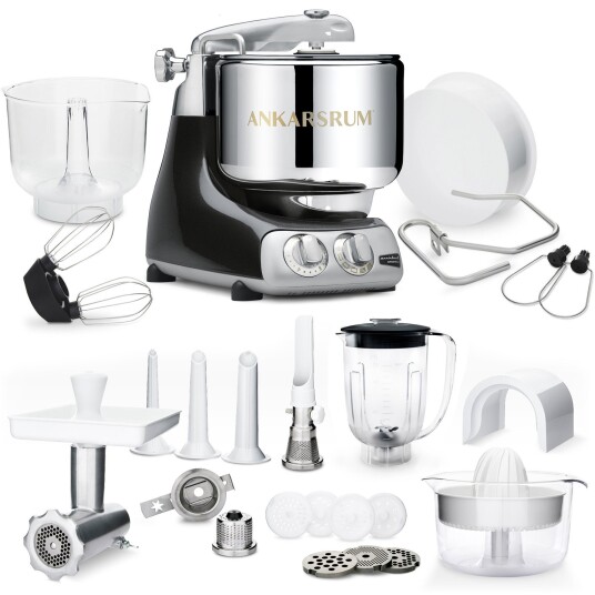 Ankarsrum AKM 6230 Kjøkkenmaskin + Deluxepakke, Black Diamond Ankarsrum AKM 6230 Kjøkkenmaskin + Deluxepakke, Black Diamond