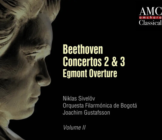 Niklas Sivelöv Joachim Gustafsson Beethoven Concertos Nos. 2 & 3 Egmont Overture Vol. 2 CD