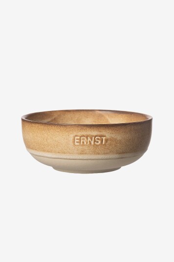ERNST Skål d11 h4,5 cm brun/natur bunn 2 pk Brun ERNST Skål d11 h4,5 cm brun/natur bunn 2 pk Brun