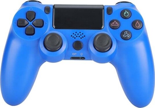Trådløs PS4-kontroller Bluetooth Blå