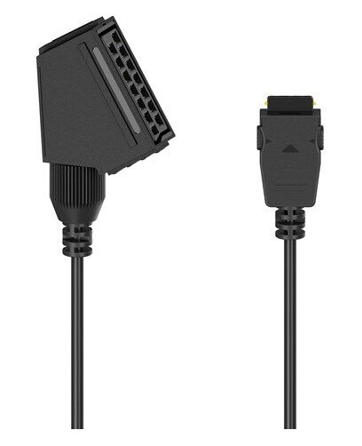 Hama Scart Adapter Hunn-Hanne Svart - Kvalitets Kabler Hama Scart Adapter Hunn-Hanne Svart - Kvalitets Kabler