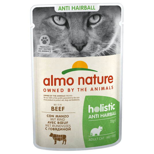 Holistic Anti Hairball Okse 6 X 70 G Holistic Anti Hairball Okse 6 X 70 G