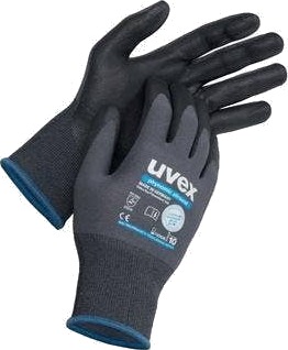 Uvex Phynomic Allround Fabrikkhansker Sort Grå Voksen Voksen Unisex Tysk