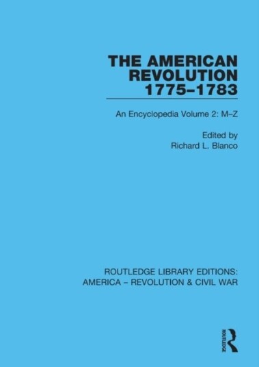 The American Revolution 1775¿1783