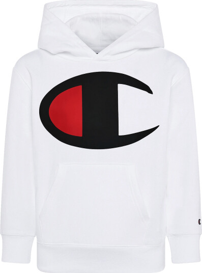 Champion Hooded Sweatshirt White 174 179