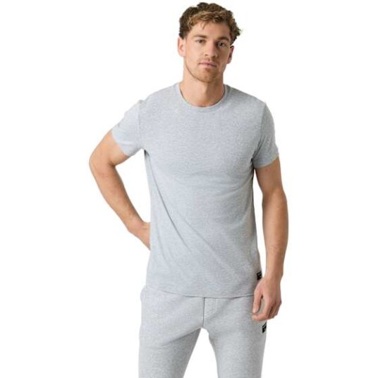 Bjørn Borg Centre T Shirt Herre Light Grey Melange L Bjørn Borg Centre T Shirt Herre Light Grey Melange L