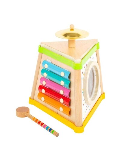 Small Foot Wooden Music Triangle with Dots Small Foot Wooden Music Triangle with Dots
