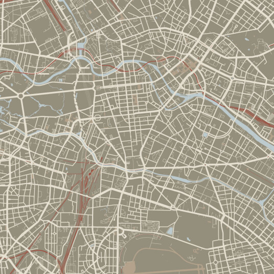 Berlin Kart av Illux Berlin Kart av Illux