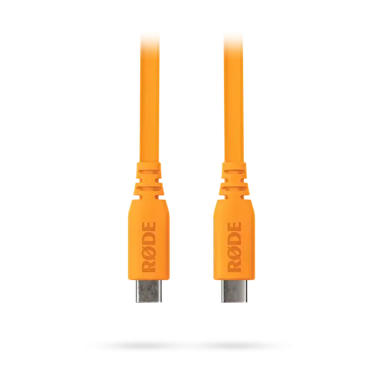 Rode USB-C til USB-C kabel 1,5 m Oransje Rode USB-C til USB-C kabel 1,5 m Oransje