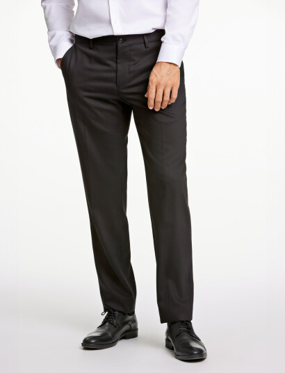 Lindbergh Black Technical Stretch Pants - Combi Sui - Black - 58
