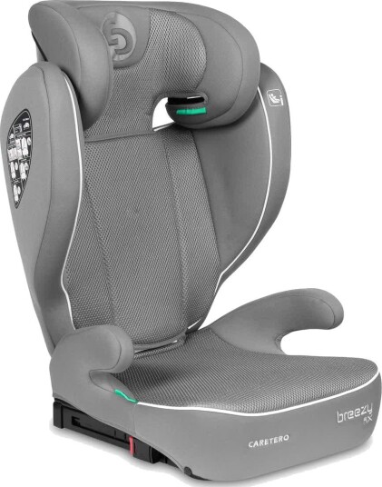 Caretero Breezy Fix Beltestol 100–150 cm Maks 36 kg Grå