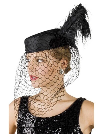 HALLOWEEN Svart Enke Hodeplagg For Kvinner.Size-One Size HALLOWEEN Svart Enke Hodeplagg For Kvinner.Size-One Size
