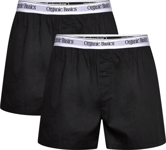 Organic Basics | Easy Boxer Shorts 2 Pack | M