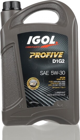 Motorolje IGOL PROFIVE D1G2 5W-30 5L